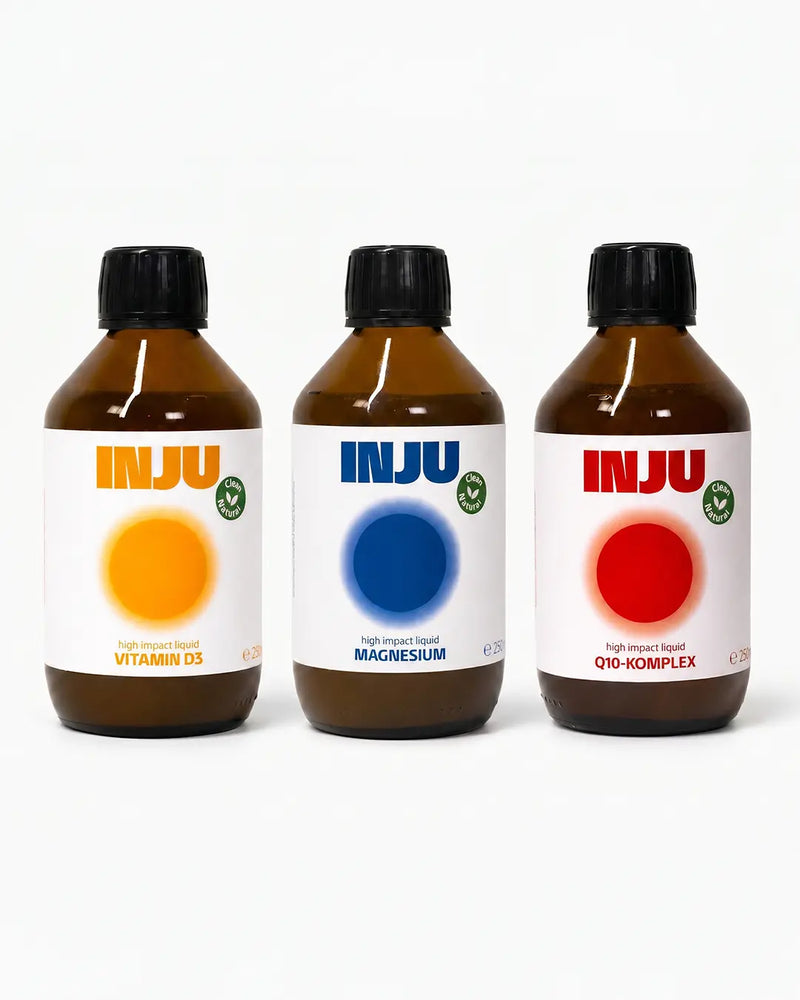 INJU Magnesium, Vitamin D3 & Q10-Komplex